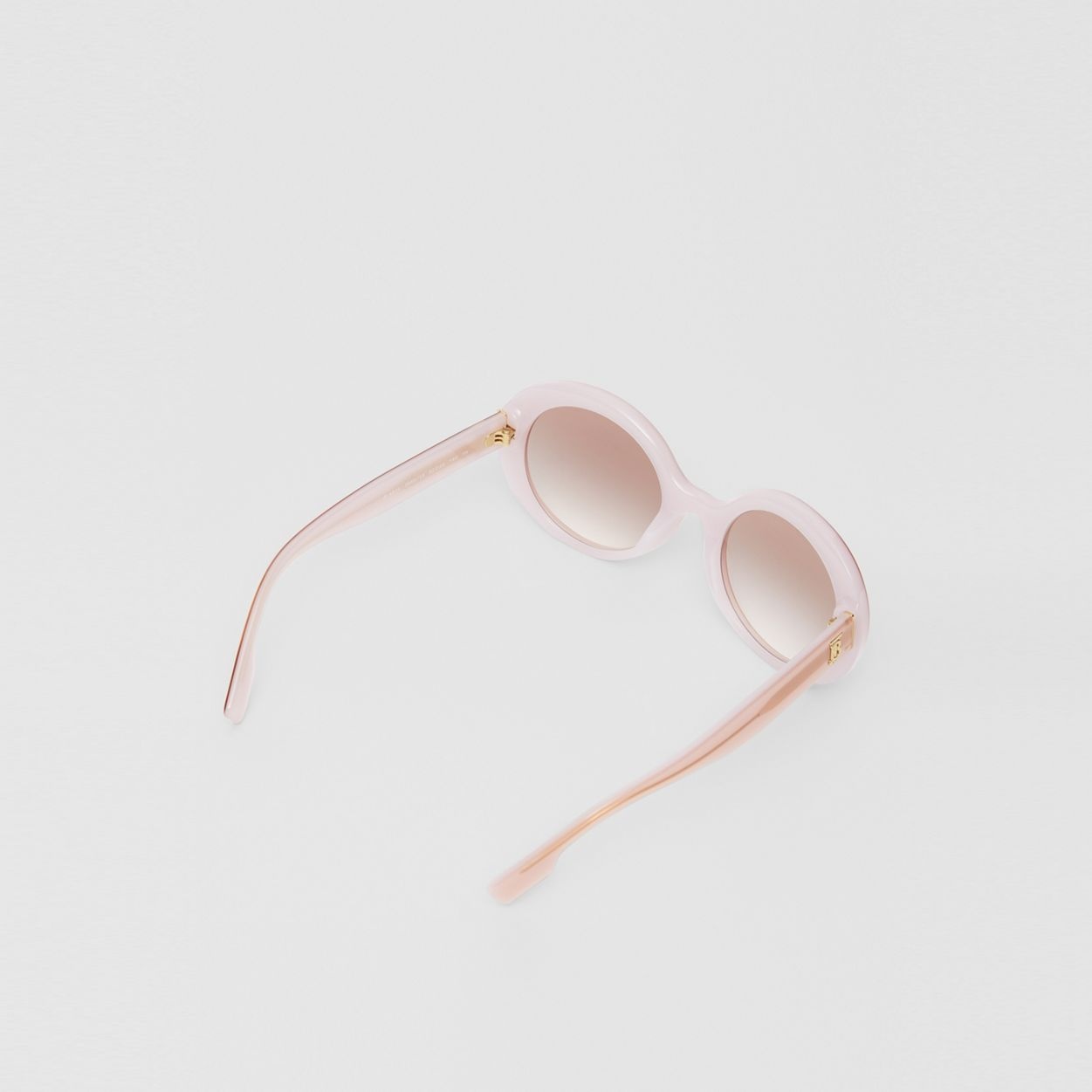 Oversized Round Frame Sunglasses - 5