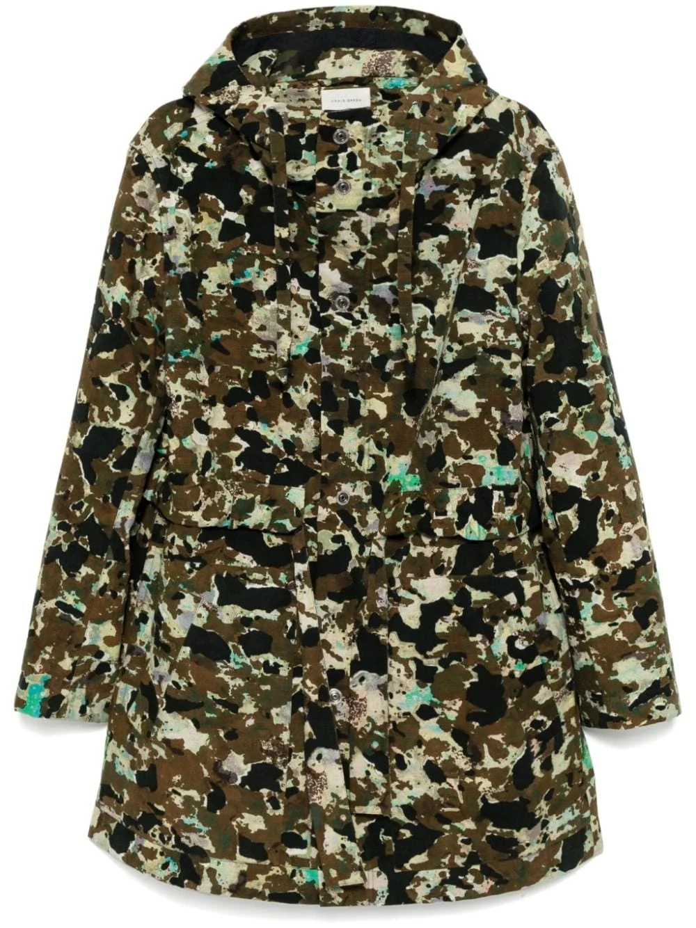 camouflage parka - 1