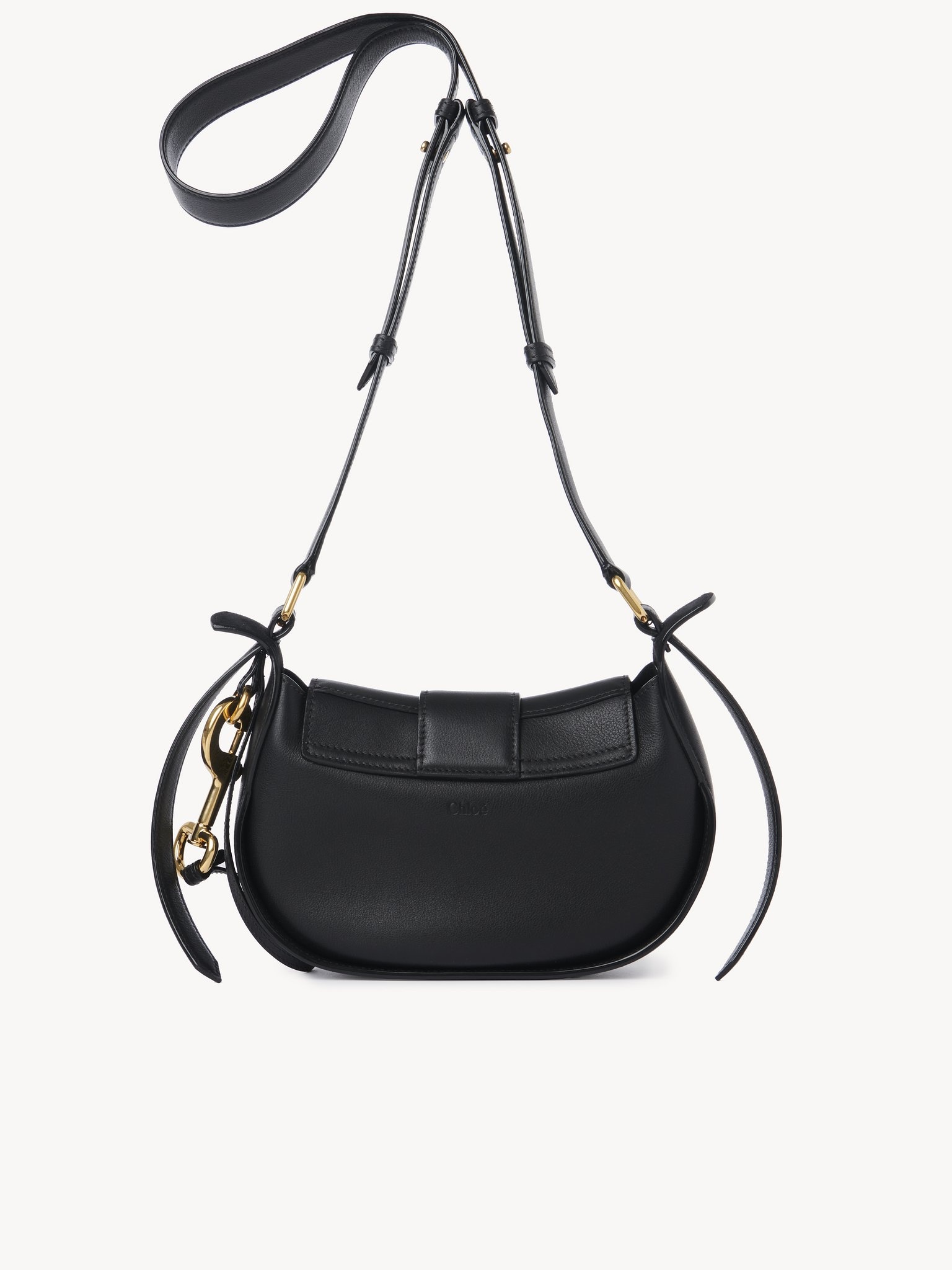 SMALL CHLOÉ RIDE CROSSBODY BAG IN SOFT LEATHER - 4
