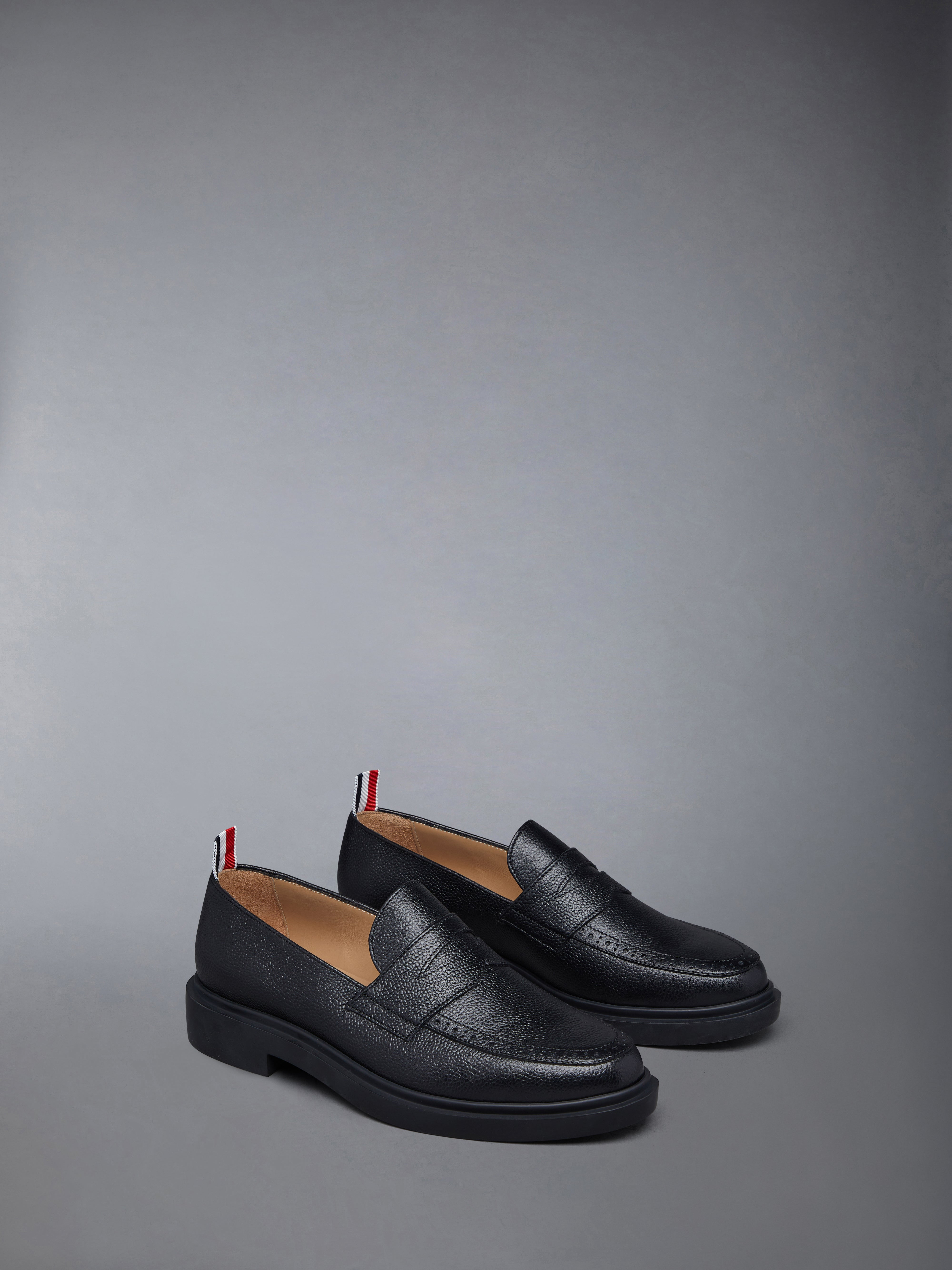 Classic Pebble Grain Leather Penny Loafer - 2