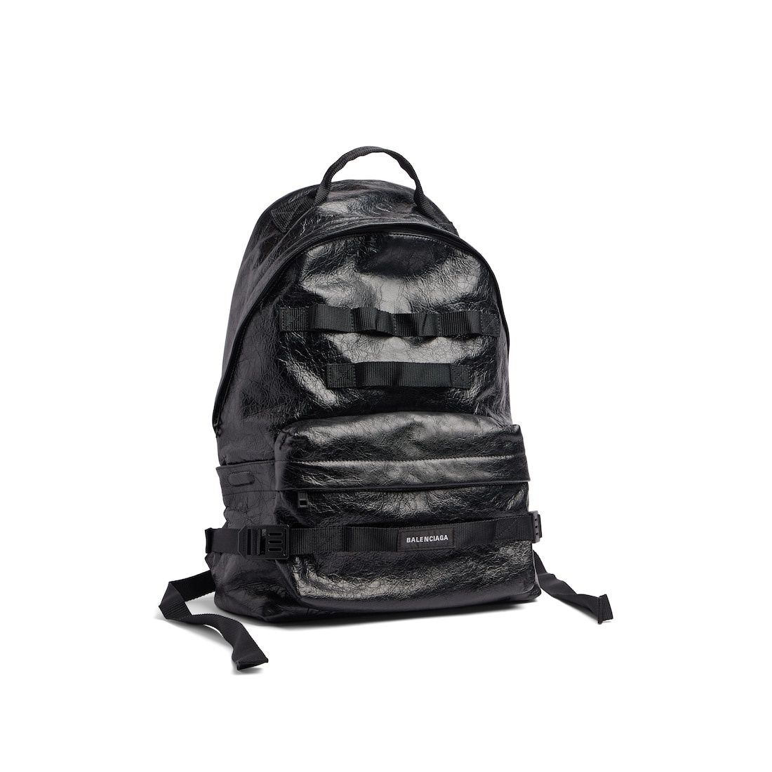 Men's Army Medium Backpack  in Black - 2