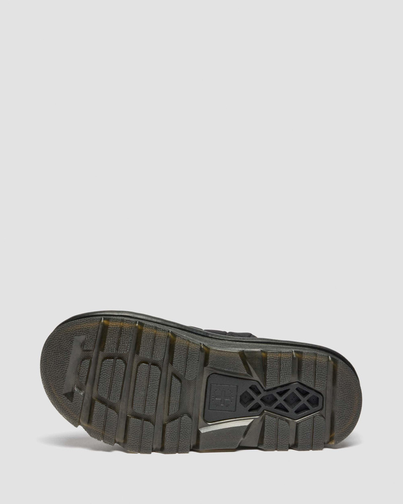 Zebzag Slides Quilted Canvas Strap Platform Slides 3