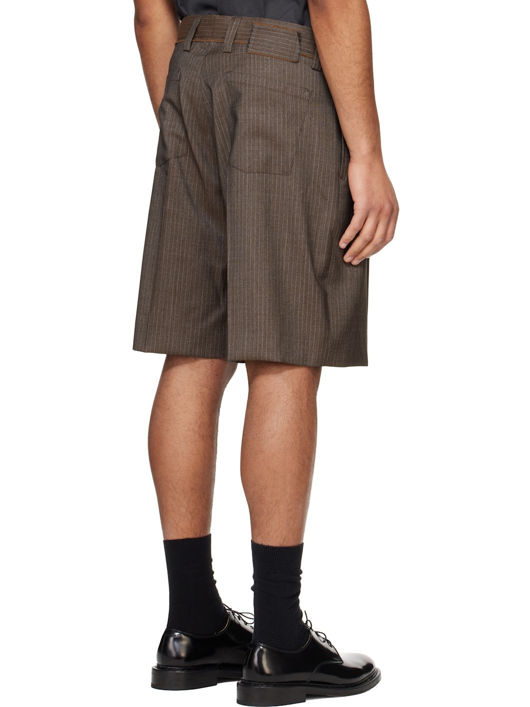 Brown Classic Shorts - 3
