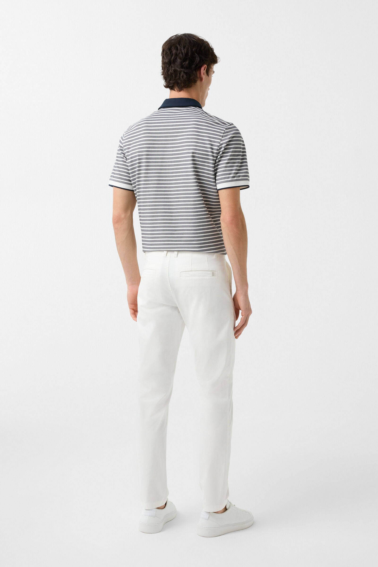 Chinos Nik in Off-White - 3