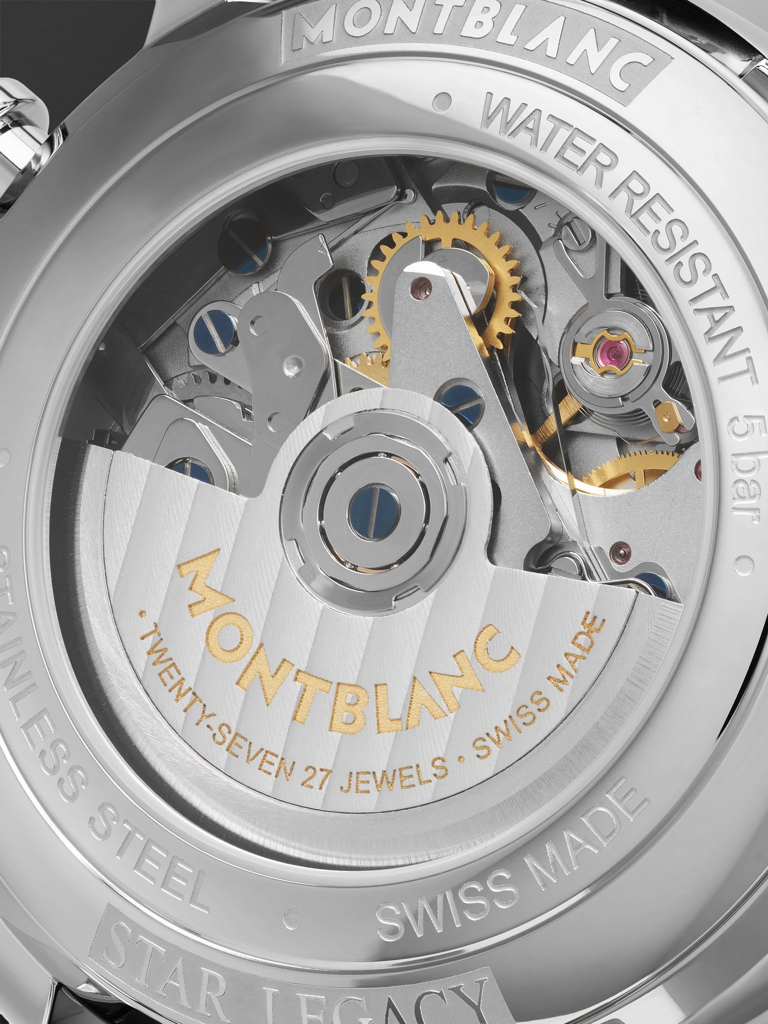 Star Legacy Limited Edition Automatic Chronograph 42mm Stainless Steel and Alligator Watch, Ref. No. - 3