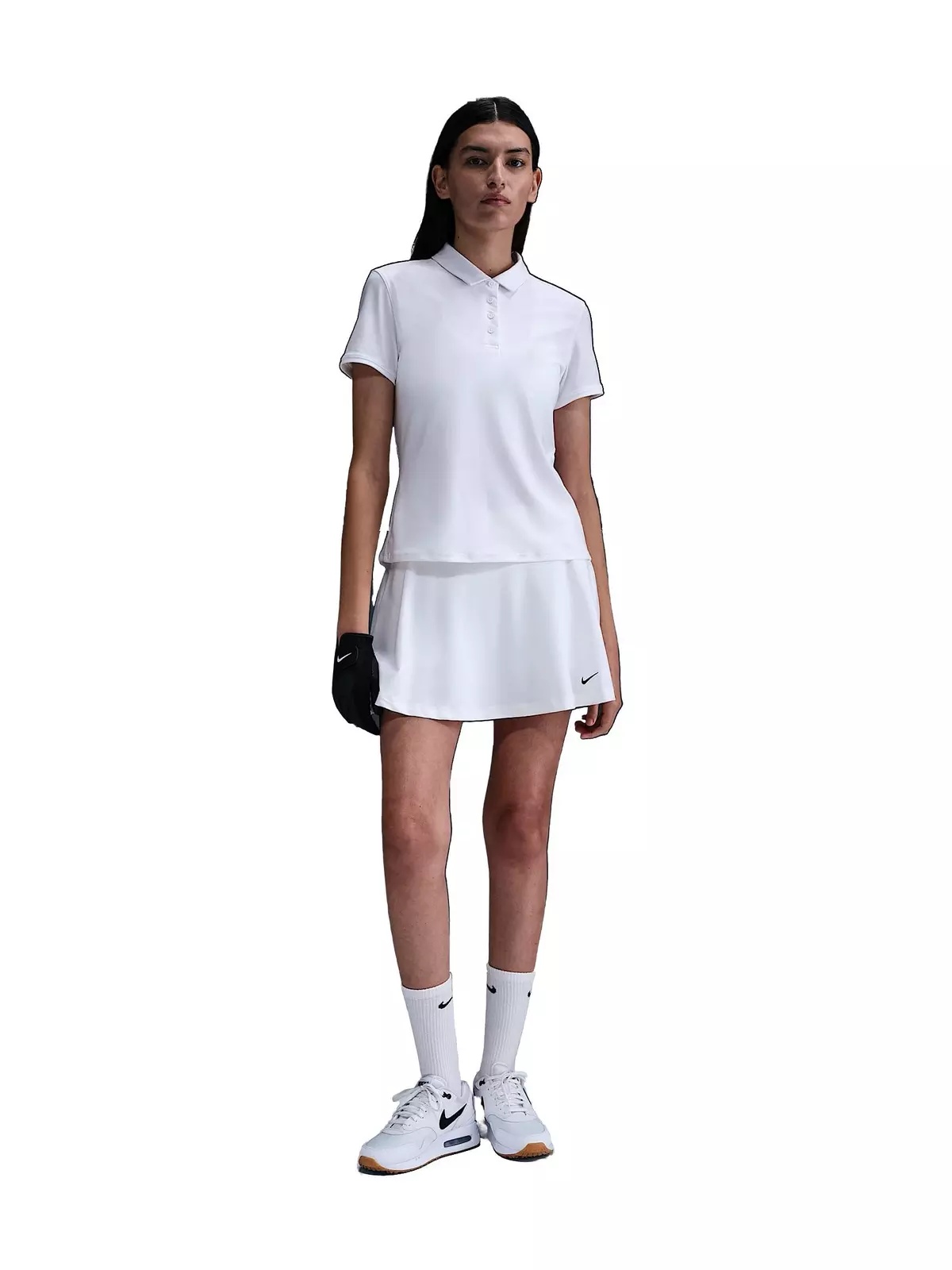 Women's Victory Dri-FIT Short-Sleeve Golf Polo - White - 4
