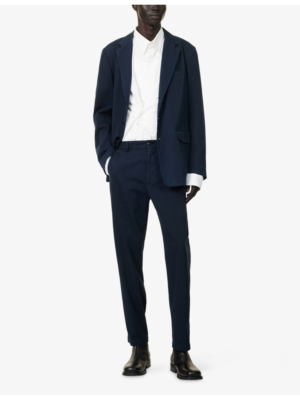 Twill Cotton Trousers - 2