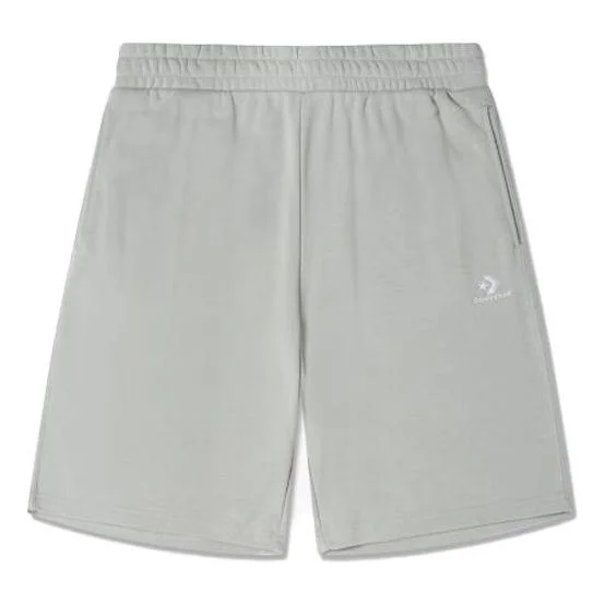 Converse Go-To Embroidered Star Chevron Standard-Fit Fleece Short 'Grey' 10023875-A13 - 1