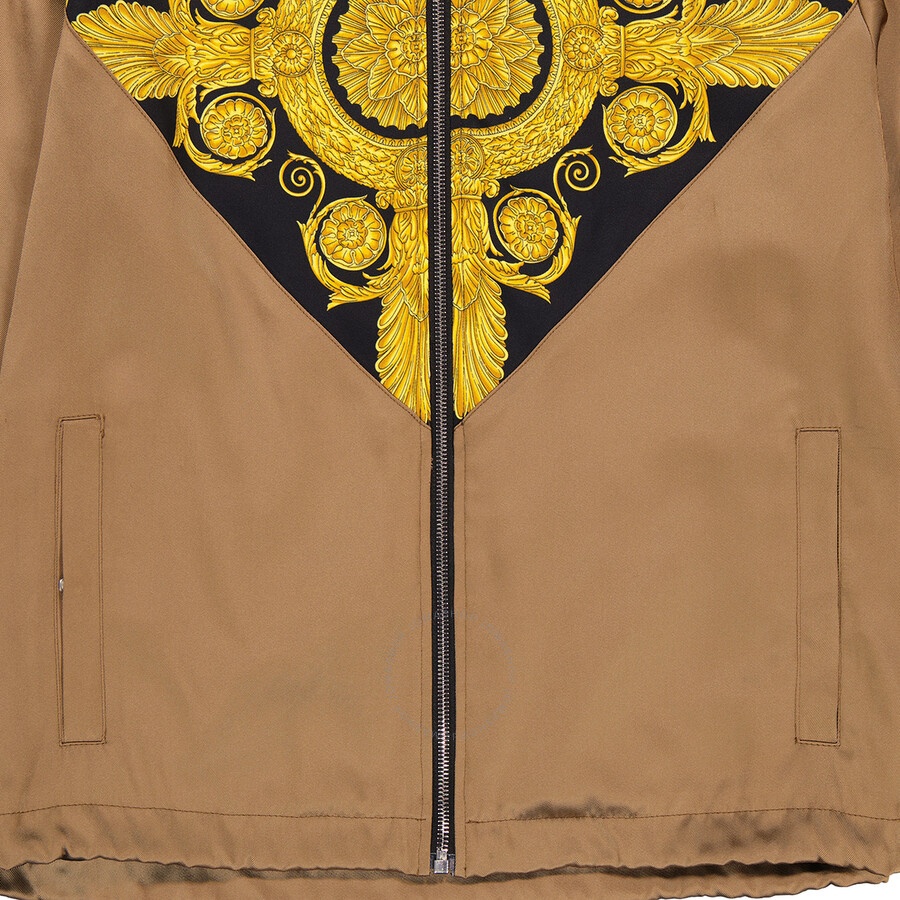 Versace Men's Baroque Print Technical Track Jacket - 7