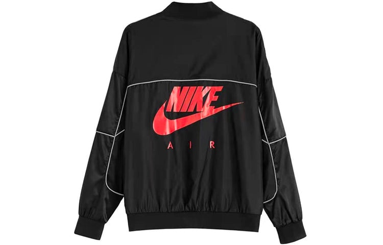 Air Jordan 3m Zipper Reflective Sports Jacket Black CU1667-010 - 2