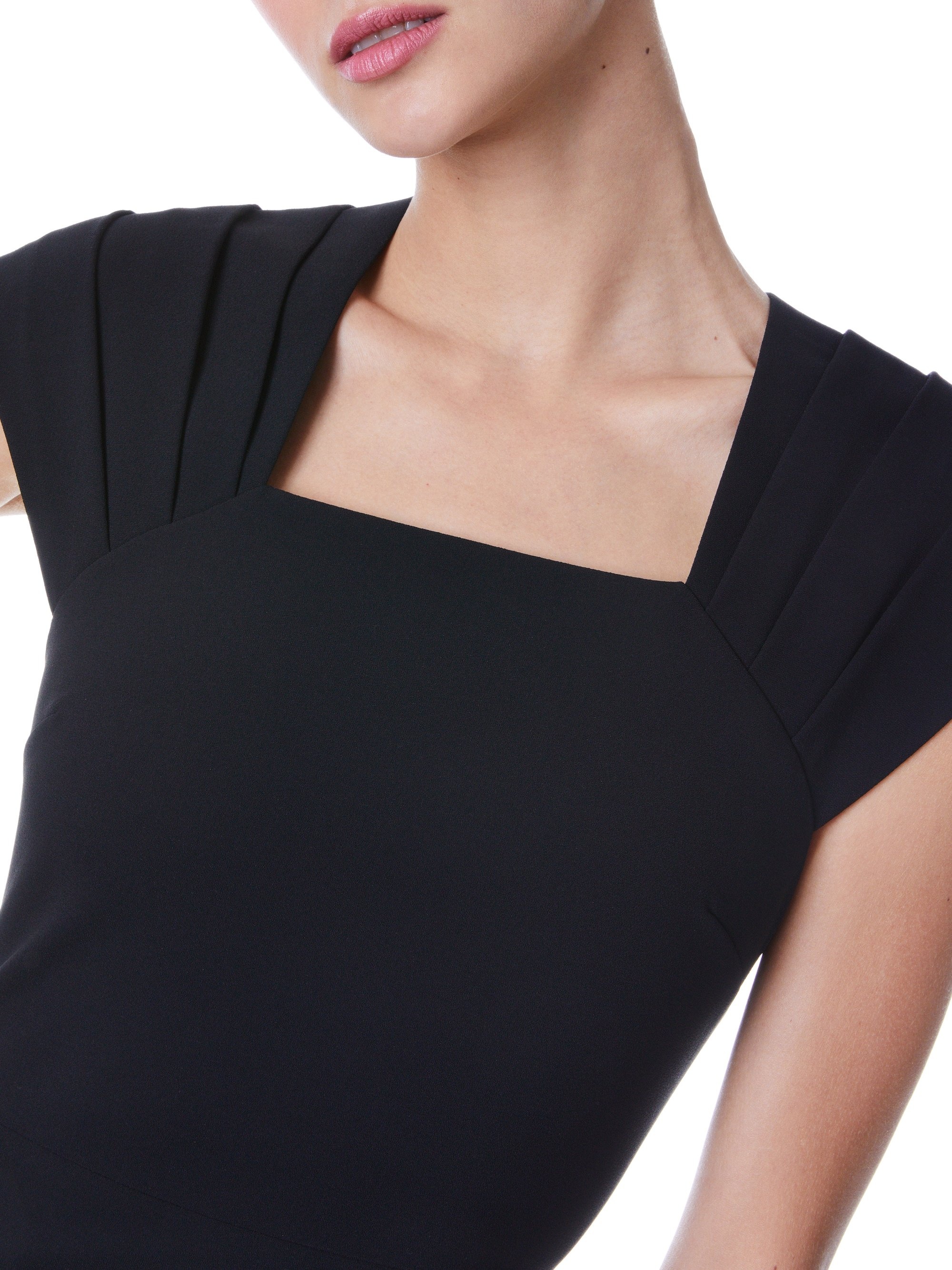 KIRO PLEATED SHOULDER DRESS - 5