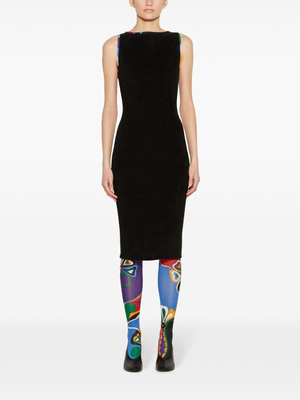 boat-neck dress - 2