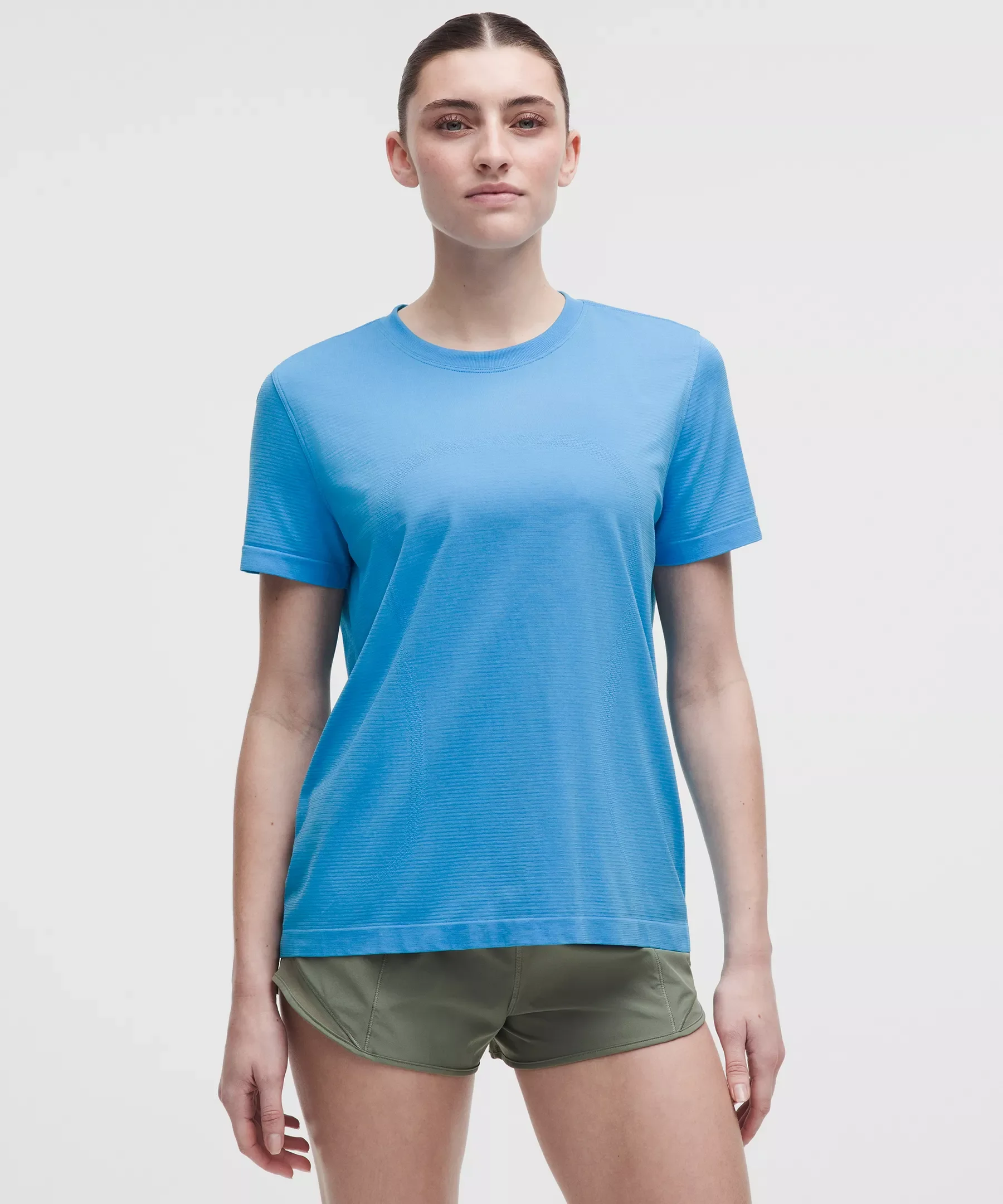 Swiftly Relaxed Short-Sleeve Shirt Hip Length *Updated Fit - 1