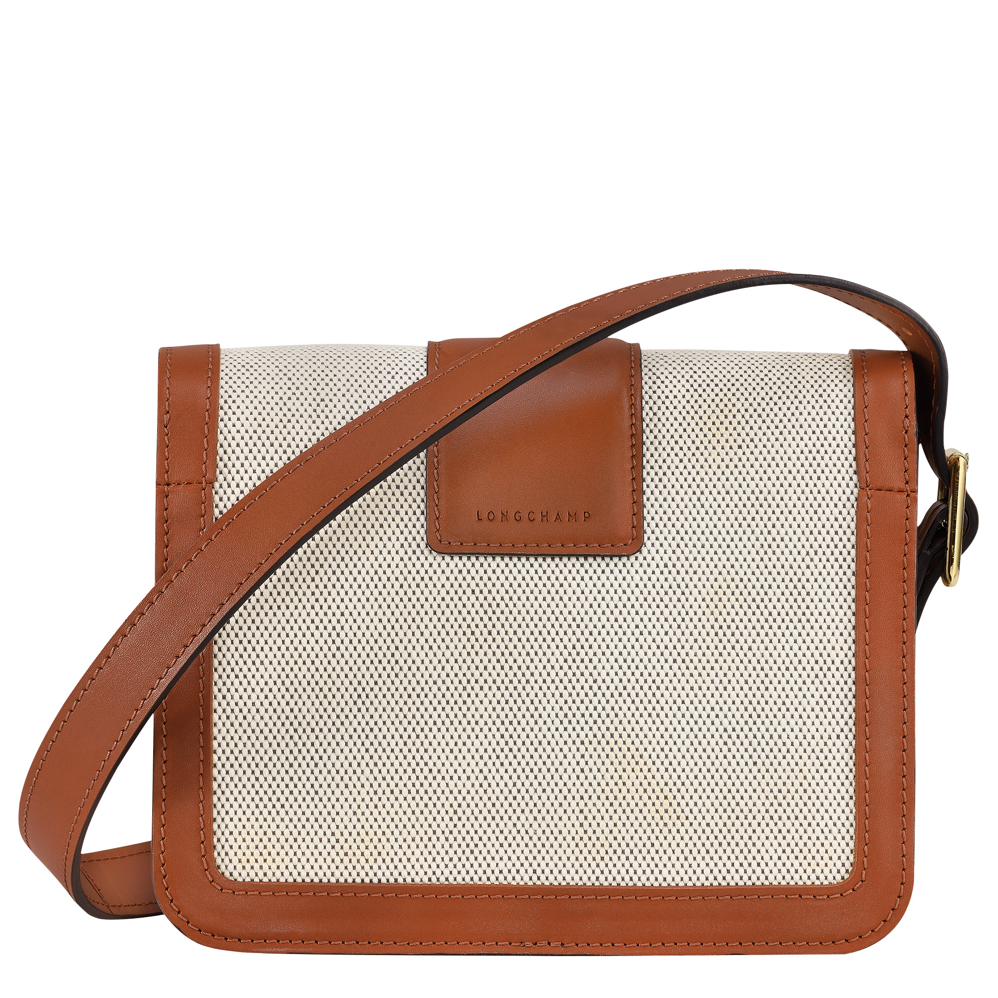 Box-Trot S Crossbody bag Cognac - Canvas - 4