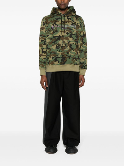 mastermind JAPAN camouflage-print cotton hoodie outlook