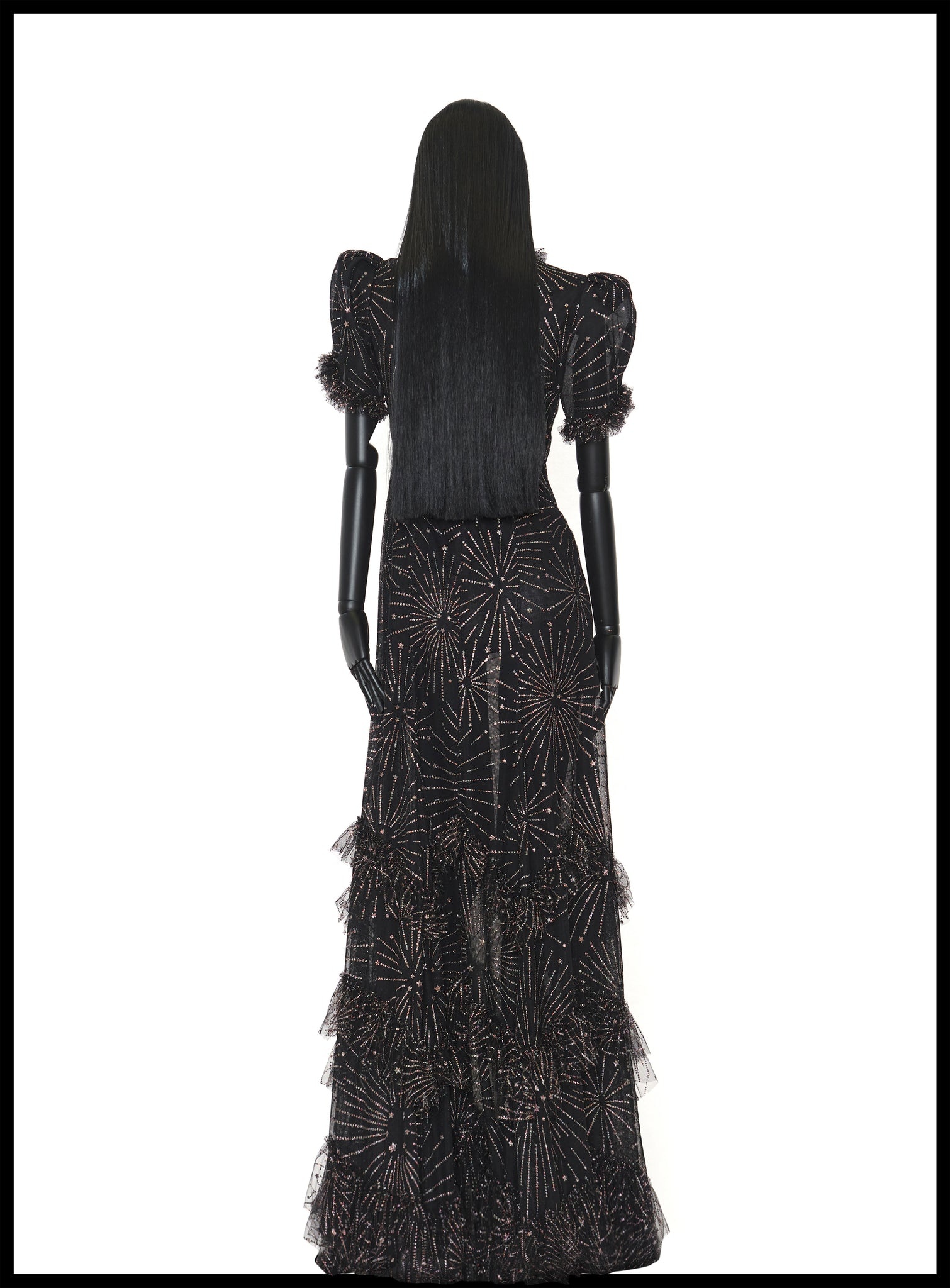 THE BLACK RAIN SKY ROCKET DRESS - 2