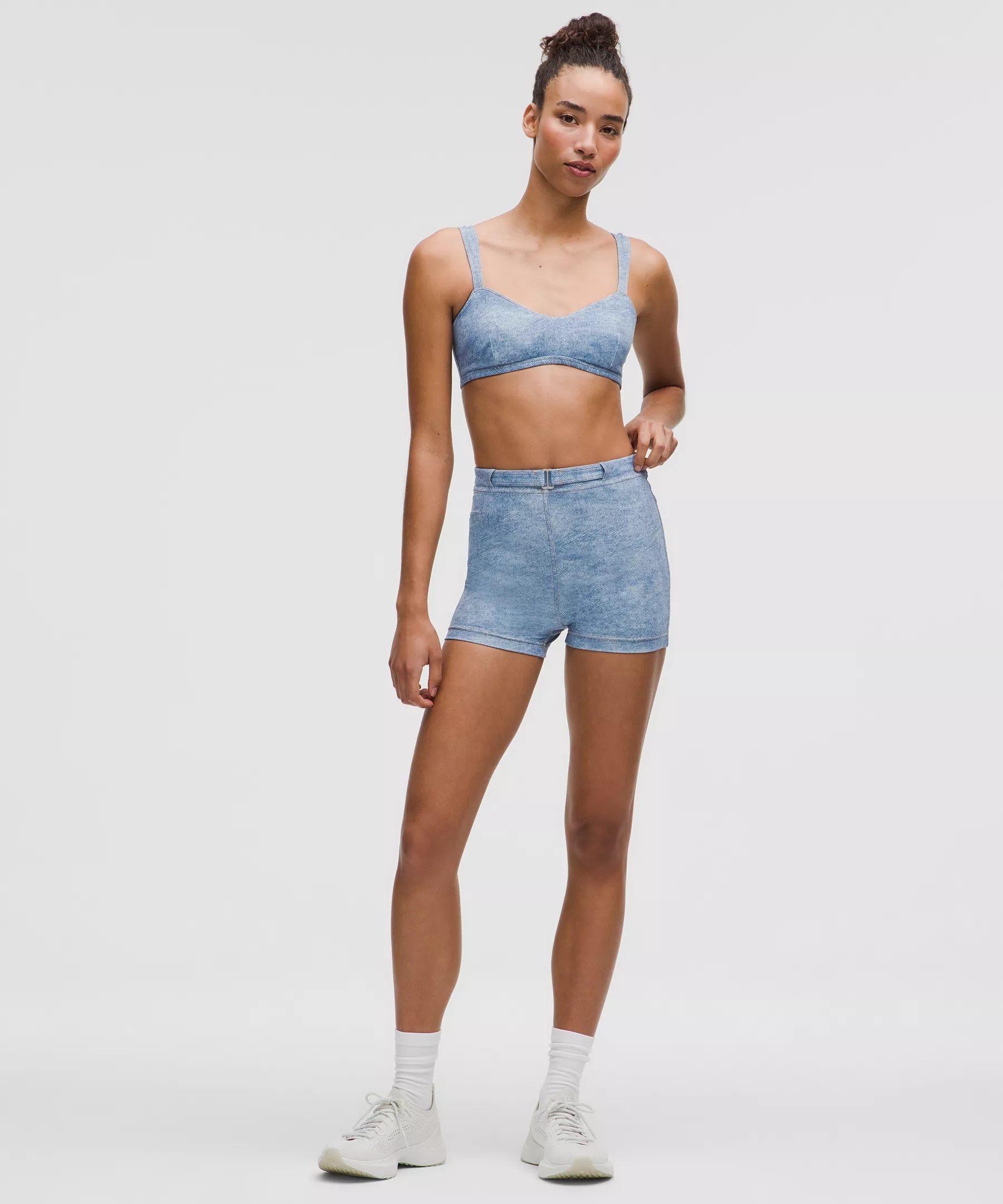 Set of the Month: Denim Dreams *Everlux Denim-Print Short 3" - 2