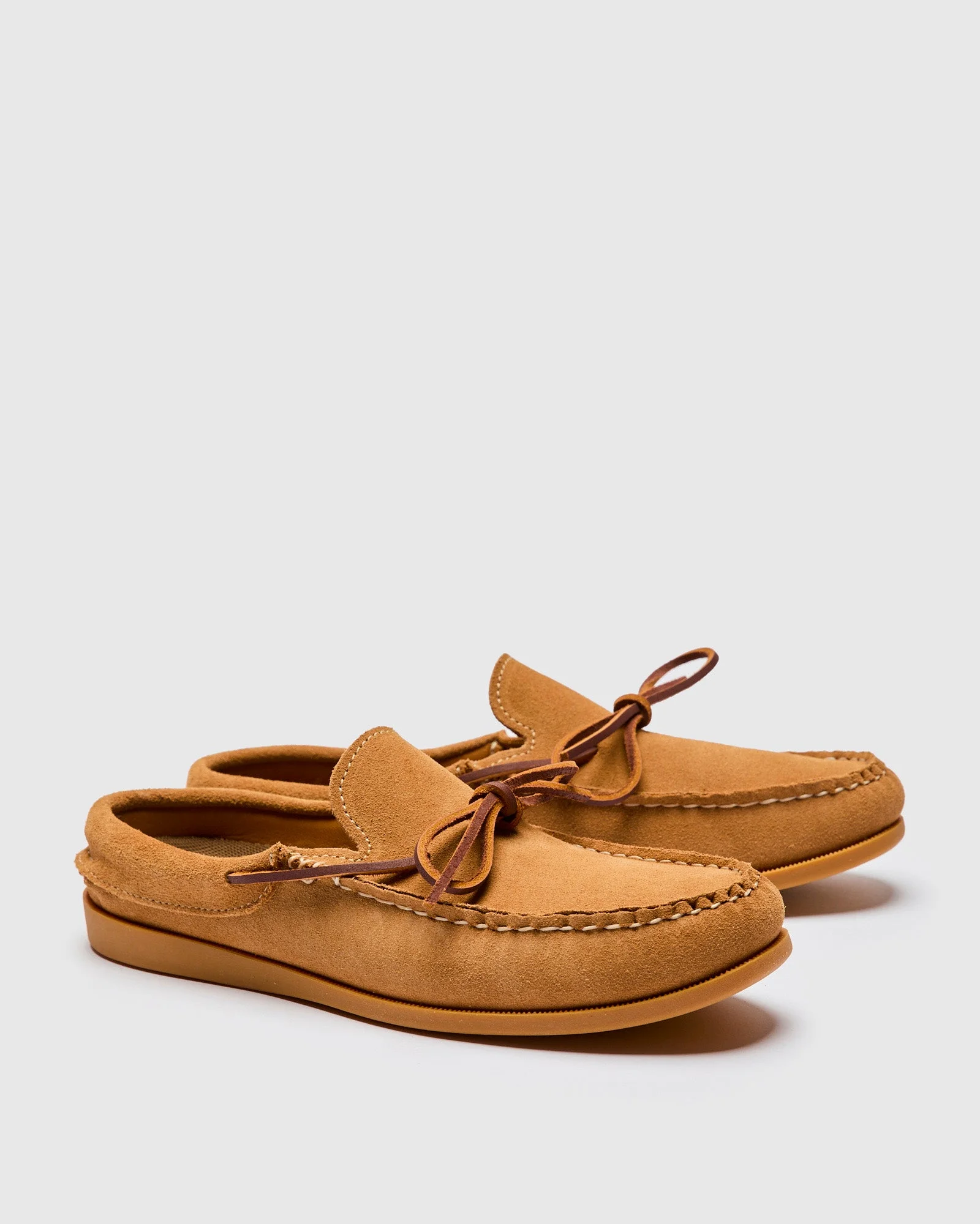 Easymoc Slip-On in Toast Suede - 1