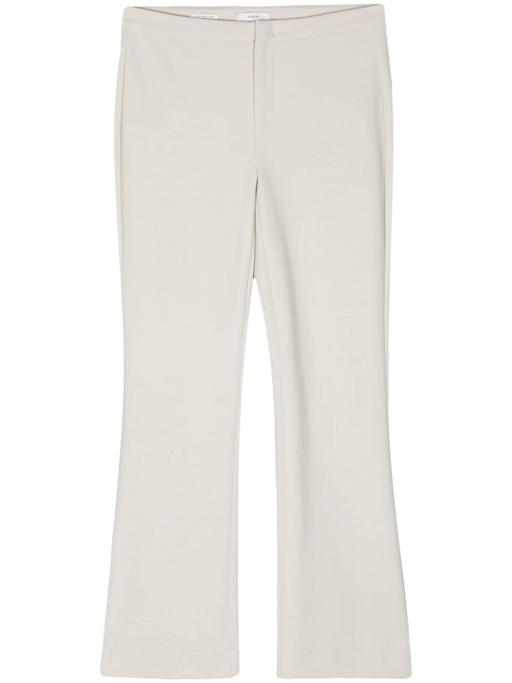 mid-rise flared trousers - 1