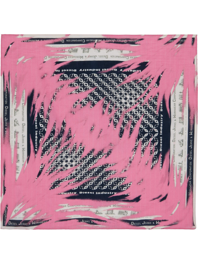 Pink & Black S-NINA Scarf 1