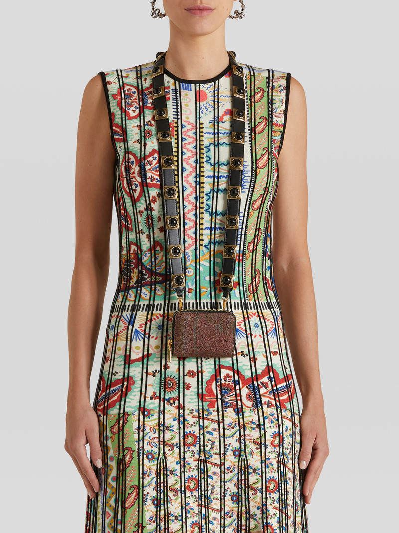 Etro CROWN ME PAISLEY COIN PURSE outlook