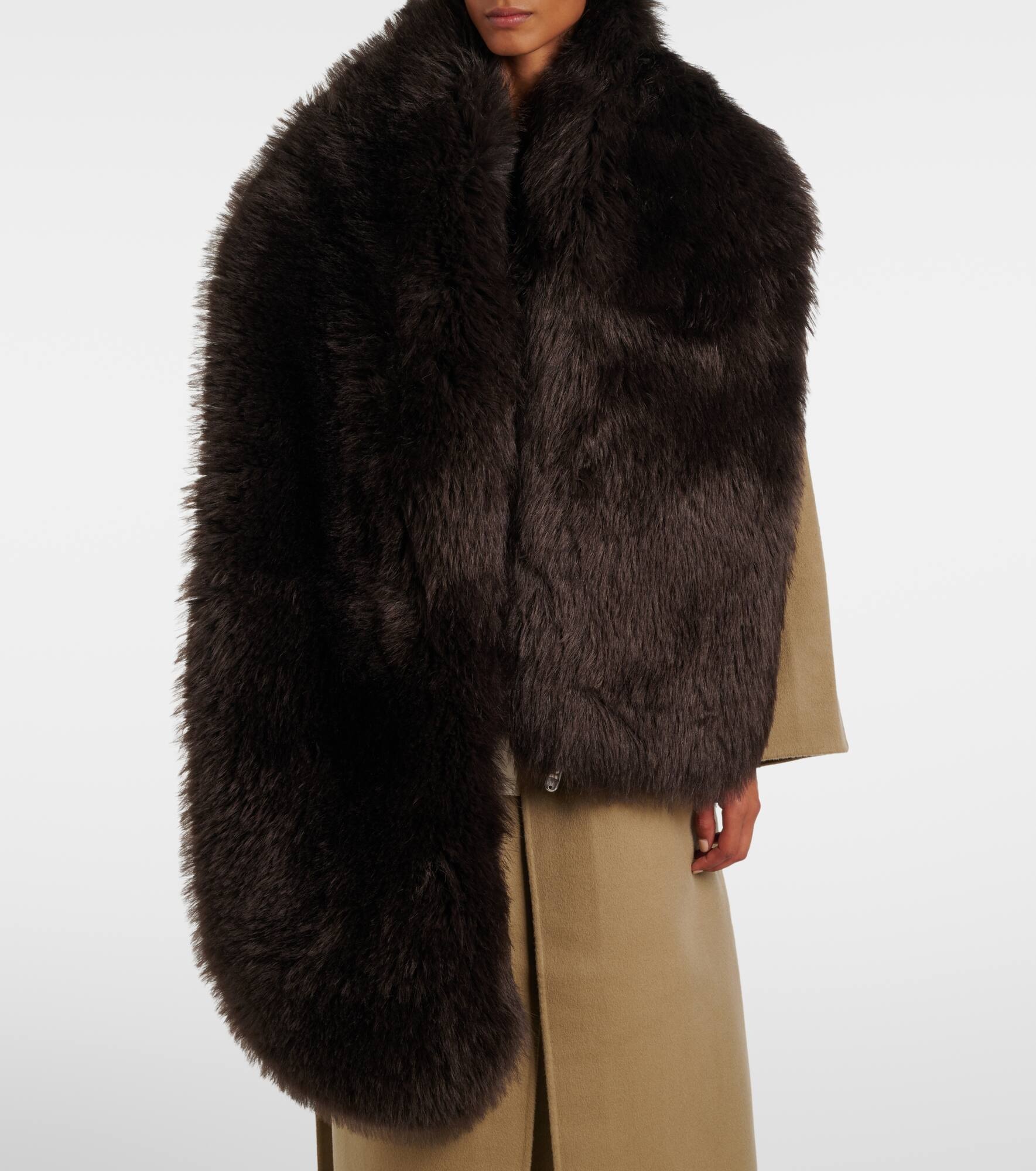 Faux fur scarf - 3