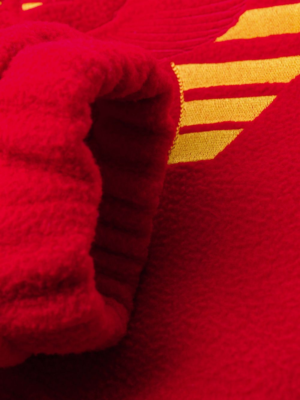 half zip logo fleece - 7