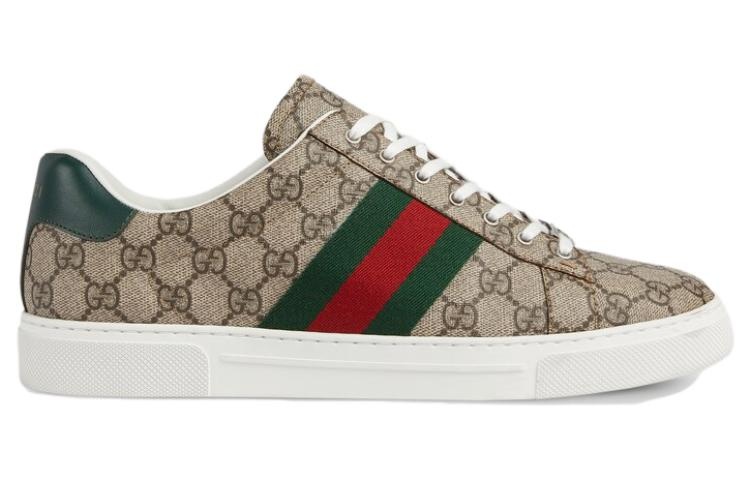 Gucci Ace sneaker with Web 'Beige Ebony' 760775-FACMZ-9746 - 2