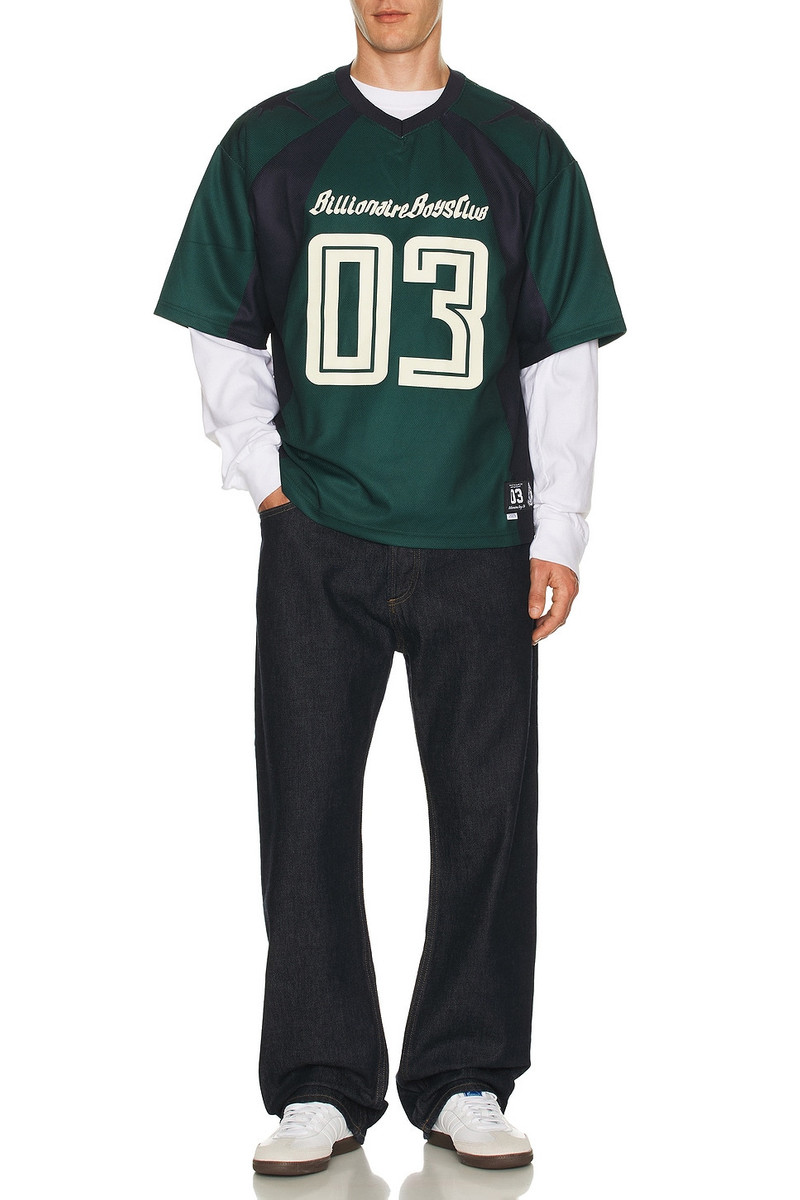 BILLIONAIRE BOYS CLUB O-line Knit Jersey Tee outlook