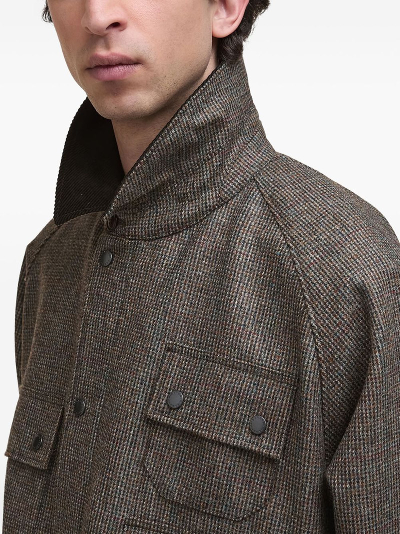 corduroy-collar multi-pocket jacket 5