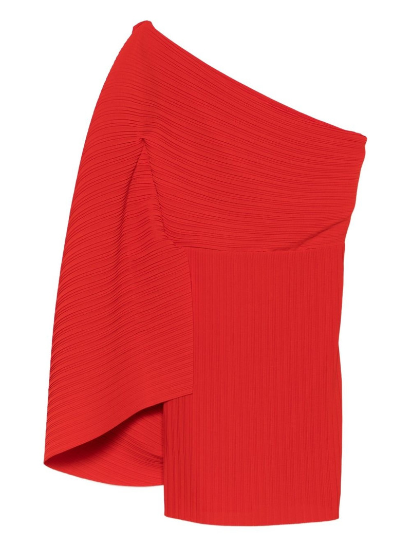 one-shoulder mini dress 1
