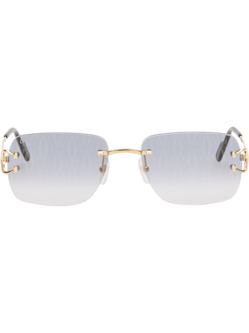 Gold Classic C Motif Sunglasses - 1