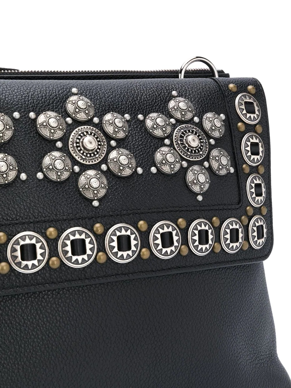 floral studded schouder bag  - 4