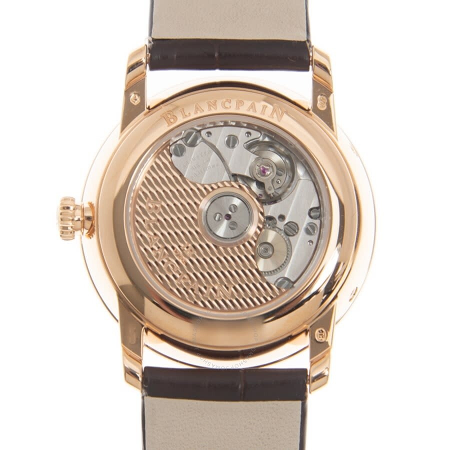 Blancpain Villeret Quantieme Phases de Lune Automatic White Dial Ladies Watch 6126-3642-55A - 4