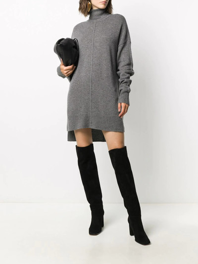 Isabel Marant roll-neck knitted dress outlook