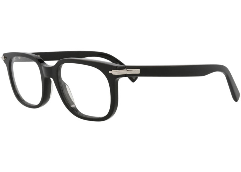 Dior Dior Square-Frame Acetate Optical Frames Black Black Transparent (DM50038I-53-001) outlook