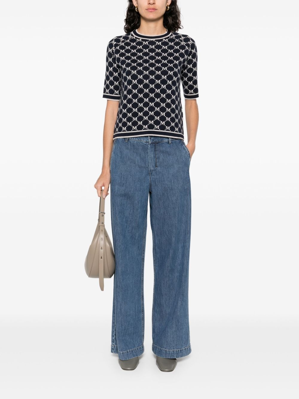 jacquard T-shirt - 2