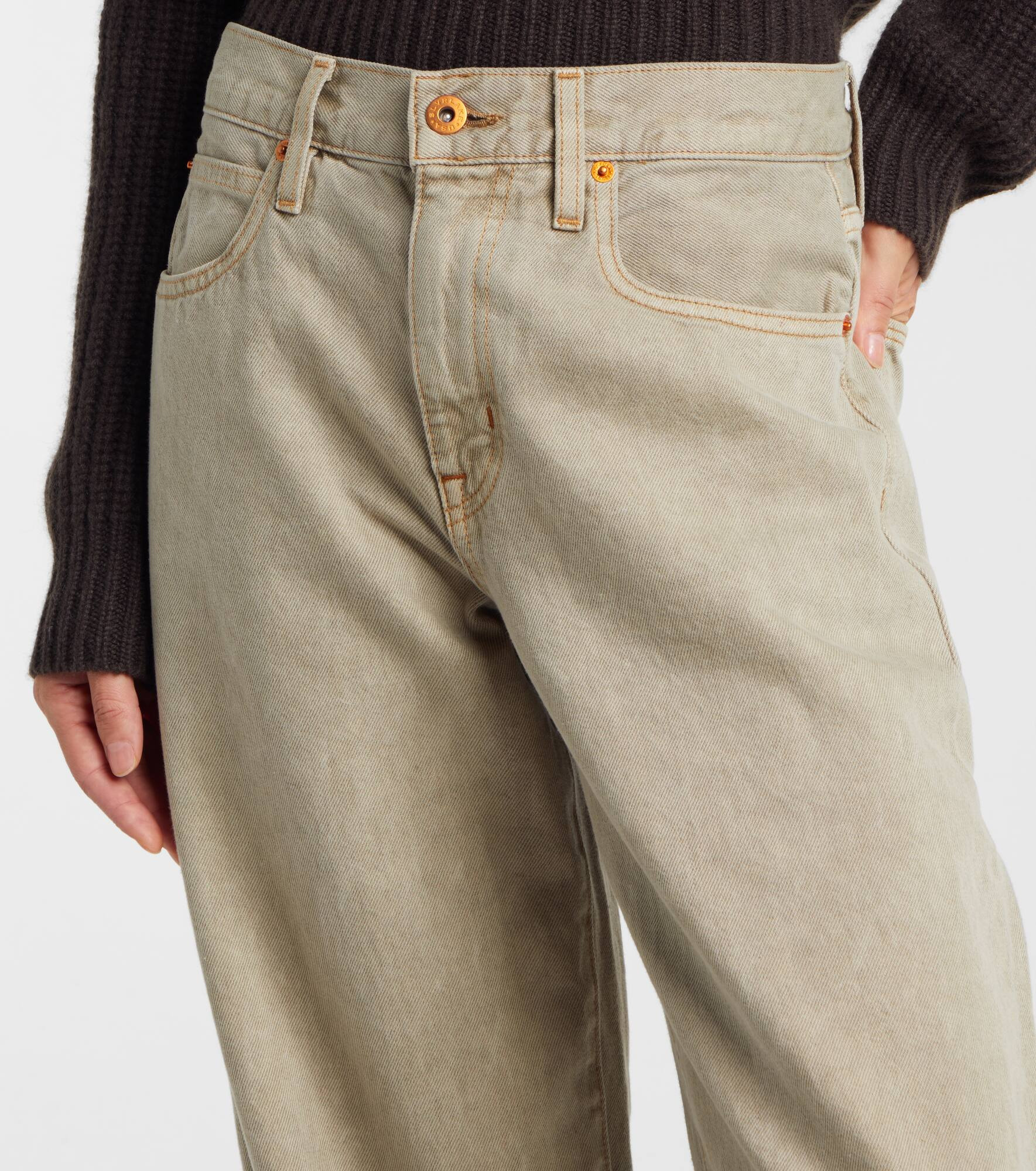 Tess high-rise wide-leg jeans - 4