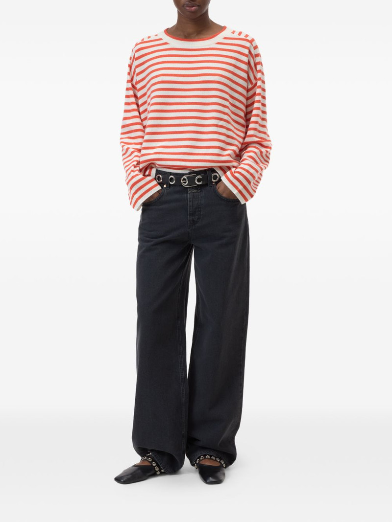 CLOSED striped crew-neck T-shirt outlook