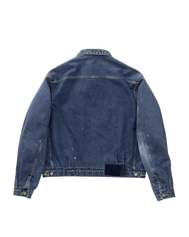 SS 101X JKT DMGD (CHECK) BLUE - 2
