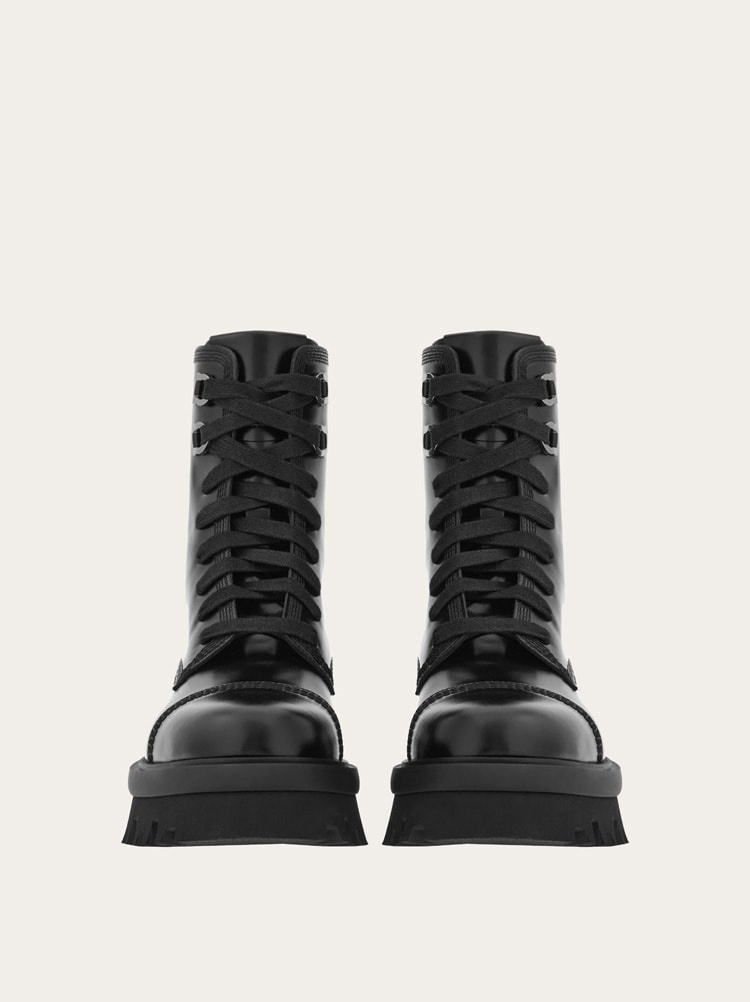 COMBAT BOOT WITH CHUNKY SOLE - 2