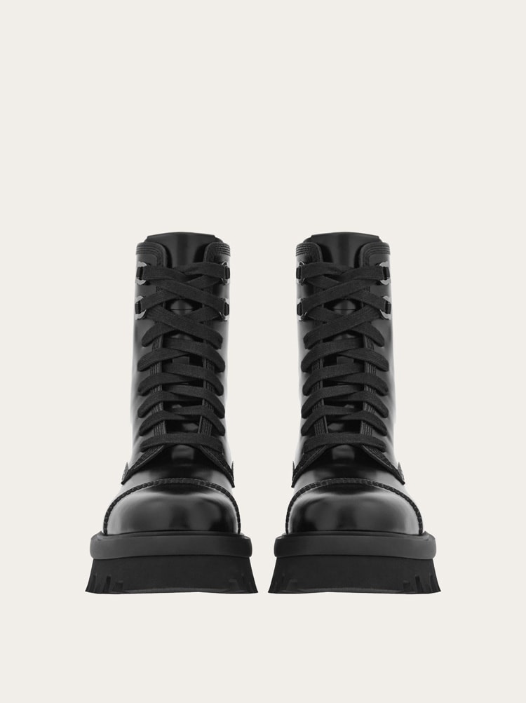 COMBAT BOOT WITH CHUNKY SOLE - 2