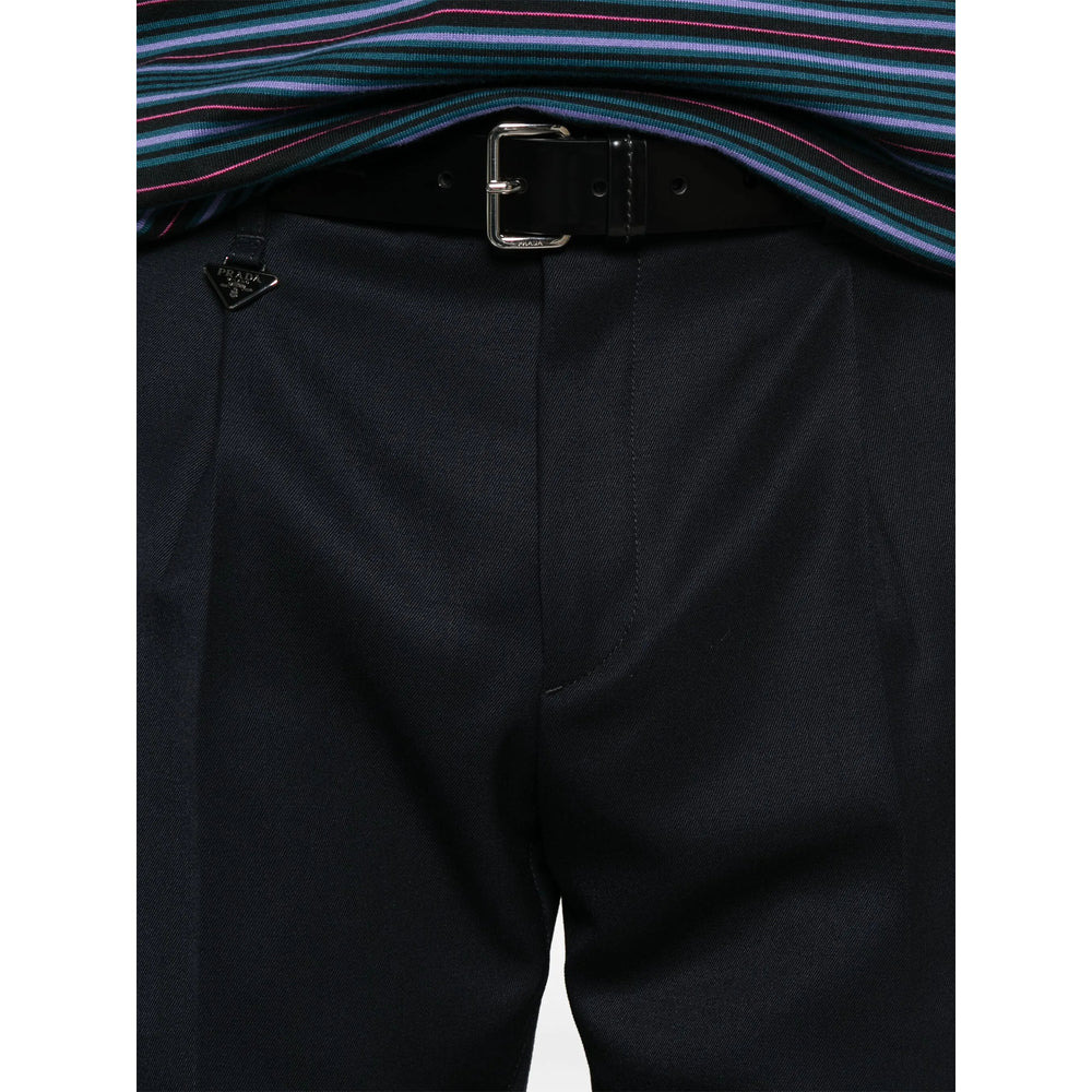 Prada Blue Trousers - Tailored Trousers Men - 2