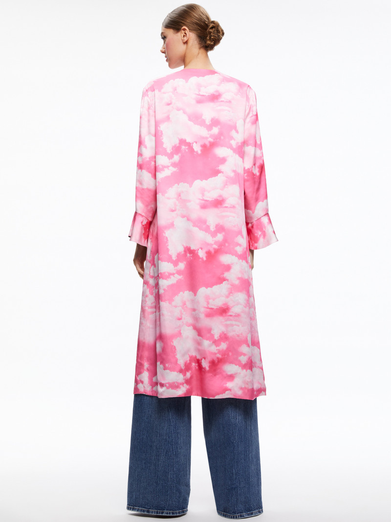 Alice + Olivia JOON REVERSIBLE ROBE outlook
