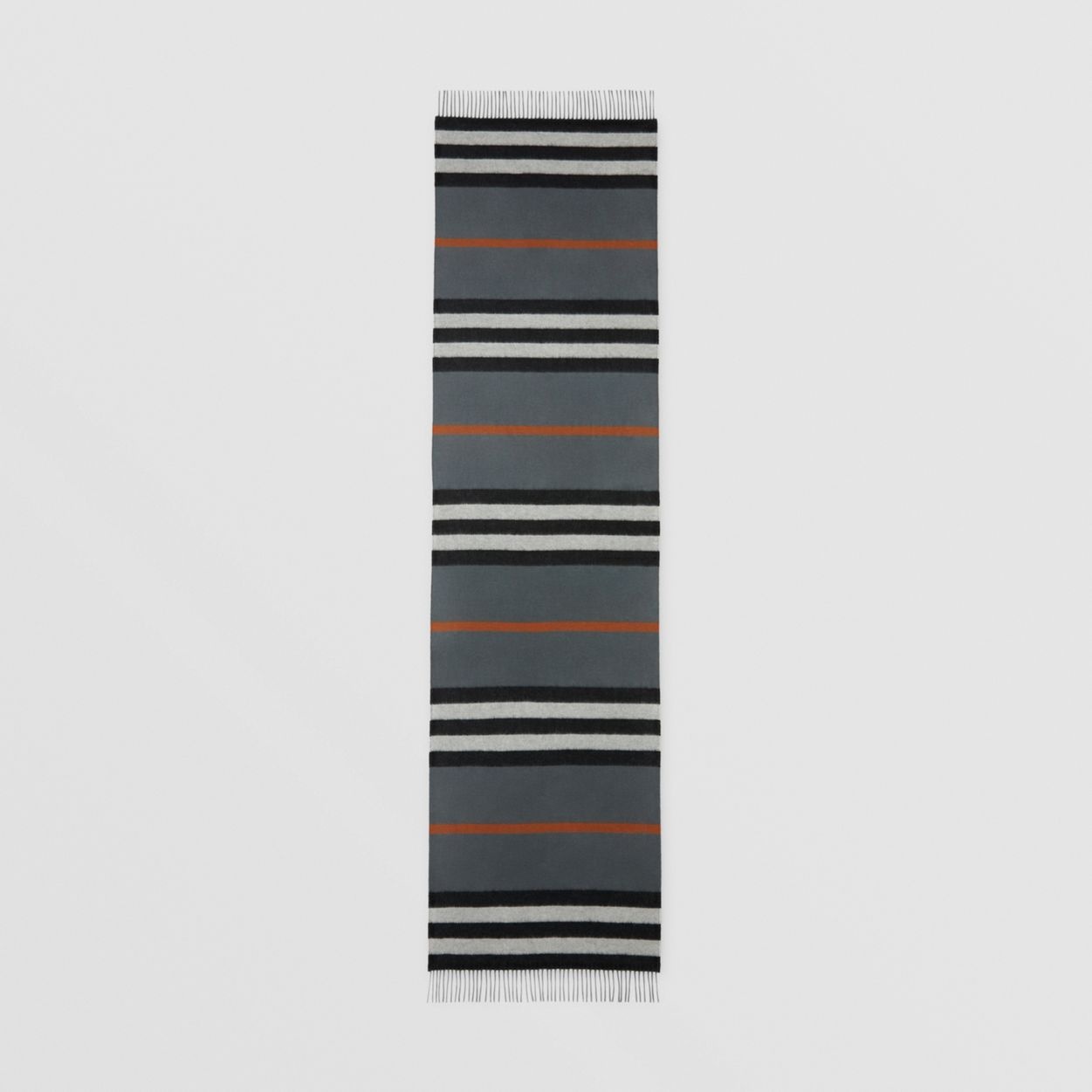 Icon Stripe Cashmere Jacquard Scarf - 6