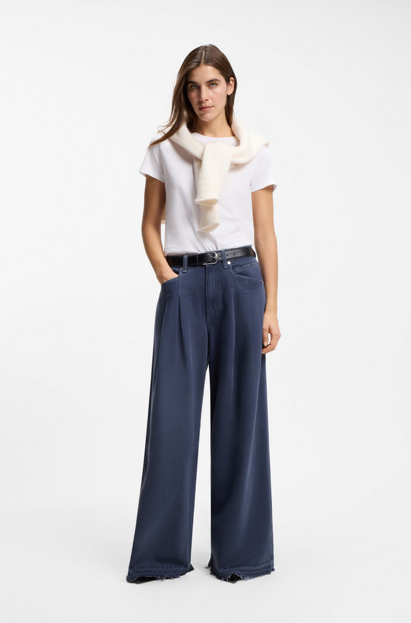 BOSS RELAXED-FIT JEANS WITH WIDE LEG outlook