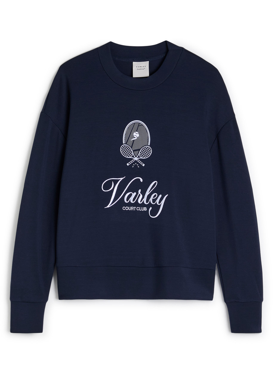 Varley Rasco Namesake Stretch-jersey Sweatshirt - 1