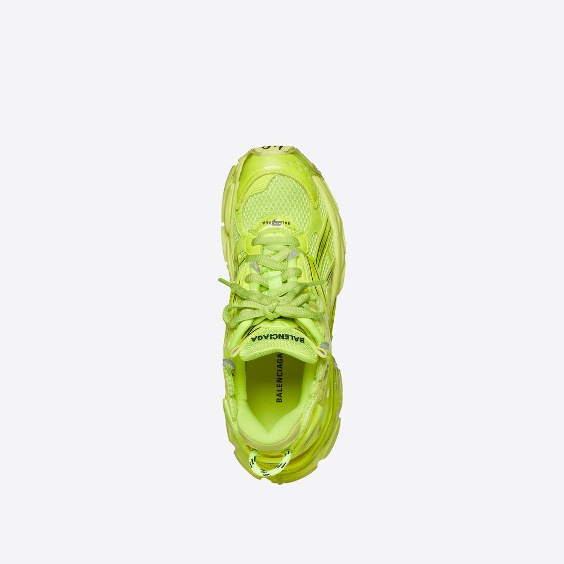 Men's Runner Sneaker in Yellow - 5