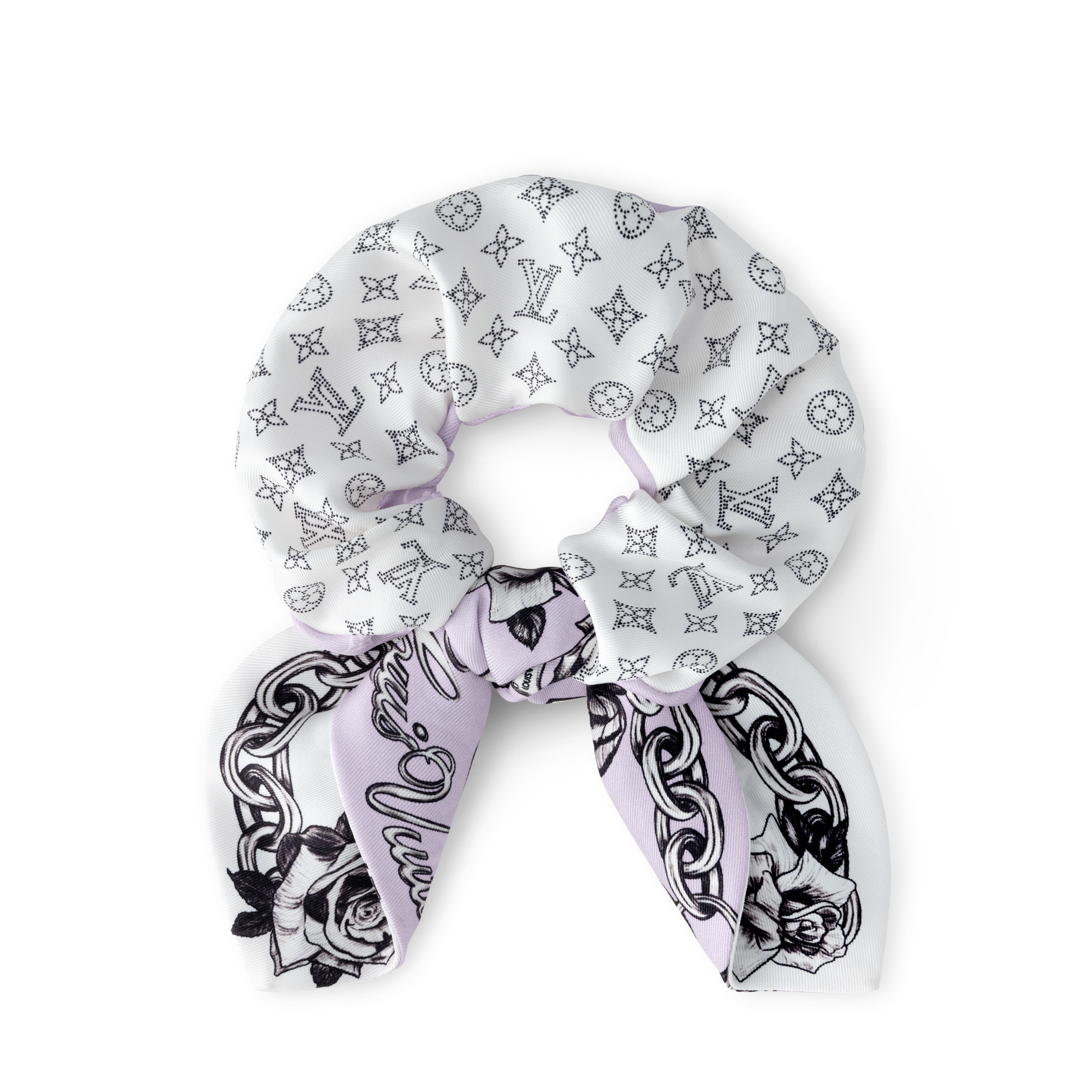 Blooming Monogram Scrunchy - 3