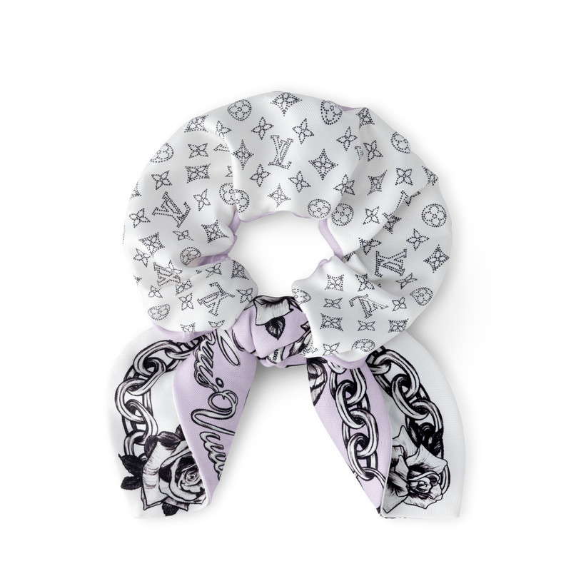 Blooming Monogram Scrunchy 3